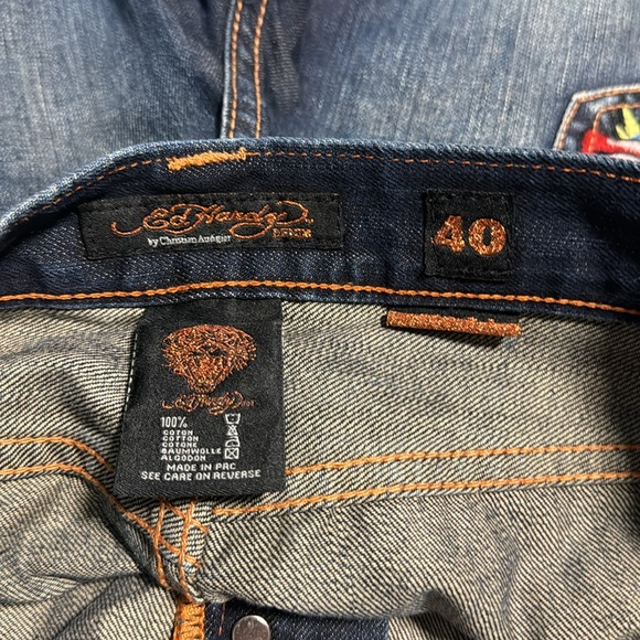 Men’s Ed Hardy jeans 40x34 - Picture 3 of 4